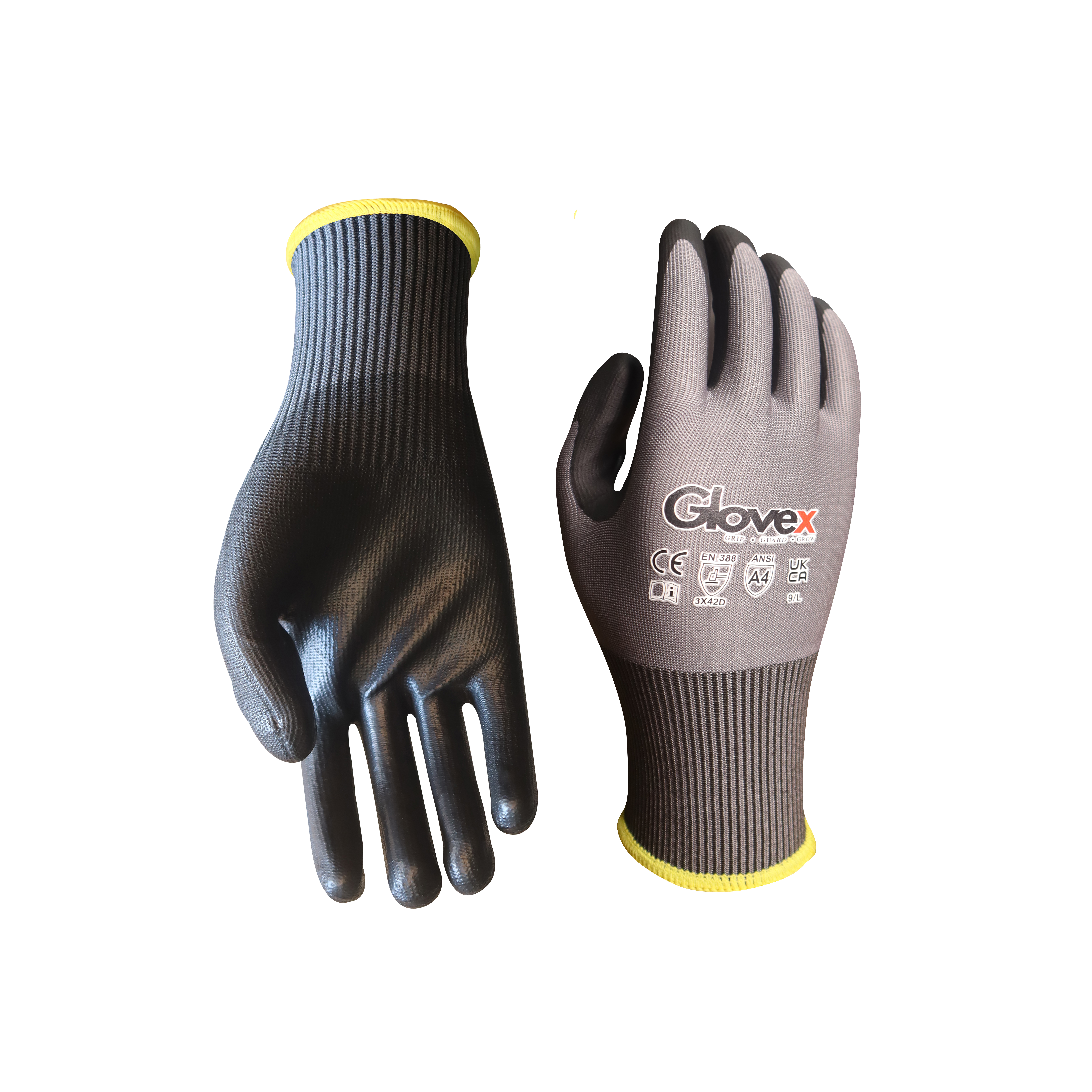 18G Adamas Liner Nitrile Foam Coated Gloves